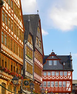 Germany, Hessen, Frankfurt Am Main, Romerplatz