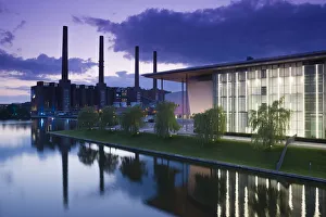 Germany, Lower Saxony, Wolfsburg, Autostadt, VW factory