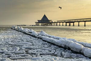 Images Dated 25th February 2021: Germany, Mecklenburg-Western Pomerania, Baltic Sea, Usedom Island, Heringsdorf