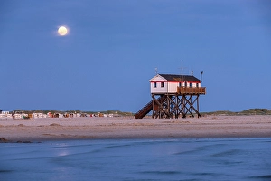 Schleswig Holstein Prints: Germany, North Sea coast, Schleswig-Holstein, St. Peter-Ording beach