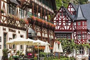 Images Dated 5th December 2017: Germany, Rhineland-Palatinate, Bacharach, Town Centre