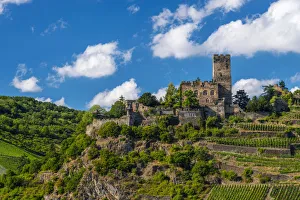 Images Dated 5th August 2015: Germany, Rhineland Palatinate, Kaub, Burg Gutenfels or Kaub Castle