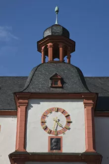 Images Dated 9th September 2008: Germany, Rhineland-Palatinate, Koblenz, Florinsmarkt, clock tower