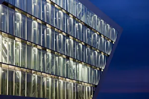 Office Building Prints: Germany, State of Hamburg, Hamburg, Elbmeile, Hamburg Dockland Office Building