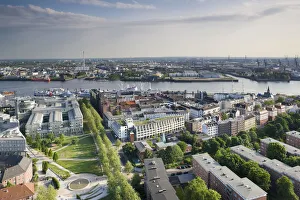 Hamburg Prints: Germany, State of Hamburg, Hamburg, Harbour