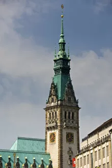 Images Dated 22nd September 2008: Germany, State of Hamburg, Hamburg, Rathaus, Town Hall