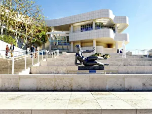 Los Angeles Prints: Getty Museum, City of Los Angeles, Southern California, USA