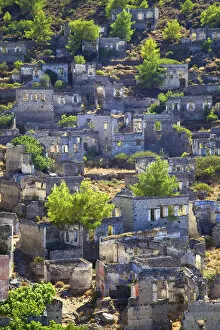 Images Dated 22nd October 2012: Ghost Town of Kayakoy, Turkey
