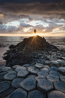 The Giants Causeway, County Antrim, Ulster region, Northern Ireland, United Kingdom