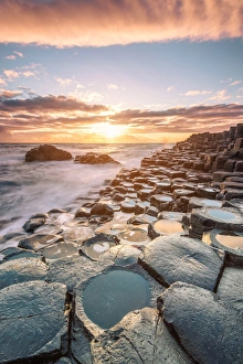Giants Causeway, County Antrim, Ulster region, northern Ireland, United Kingdom