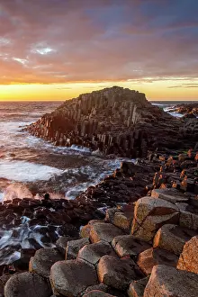 Antrim Prints: The Giants Causeway, County Antrim, Northern Ireland, UK