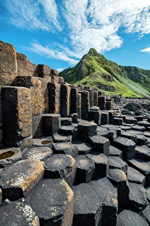 Basalt Prints: Giant's Causeway with it's iconic basalt columns