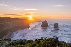 Stacks Prints: Gibosns Beach, Twelve Apostles Marine National Park near Port Campbell