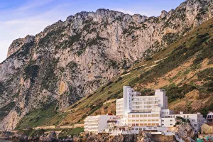 Images Dated 14th January 2019: Gibraltar, Catalan Bay, The Caleta Hotel