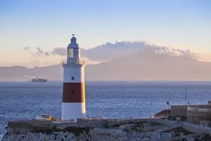 Light Houses Collection: Gibraltar, Europa Point Lighthouse