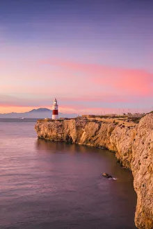 Images Dated 14th January 2019: Gibraltar, Europa Point Lighthouse