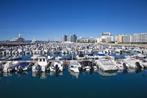 Images Dated 14th January 2019: Gibraltar, Small boats marina
