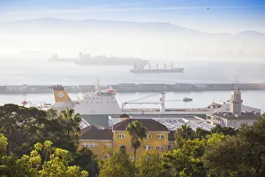 Images Dated 14th January 2019: Gibraltar, View from Gibraltar rock