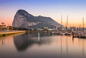Gibraltar, View of Rock of Gibraltar