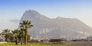 Images Dated 14th January 2019: Gibraltar, View of Rock of Gibraltar