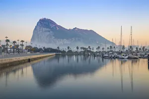 Images Dated 14th January 2019: Gibraltar, View of Rock of Gibraltar