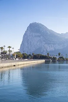 Images Dated 14th January 2019: Gibraltar, View of Rock of Gibraltar