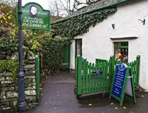 Images Dated 4th April 2018: Gingerbread shop in Grasmere, Cumbria, England
