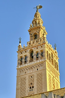 Historic Center Prints: The Giralda, the bell tower of Seville cathedral