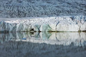 Eastern Region Prints: Glacier brim of Fjallsjoekull glacier - Iceland