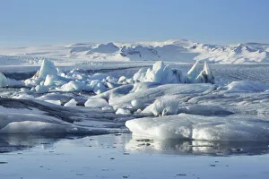 Altantic Prints: Glacier lagoon Jokulsarlon - Iceland, Eastern Region, Jokulsarlon - Vatnajokull National