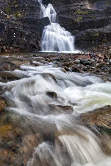 Images Dated 24th November 2021: Glencoe Waterfall, Highland Region, Scotland