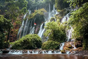 Images Dated 28th February 2023: Goa Tetes waterfall near Tumpak Sewu, East Java, Indonesia