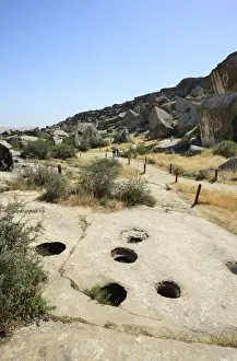 Gobustan Rock Art Cultural Landscape Reserve has an outstanding collection of more than 6