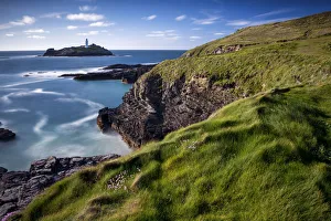 Godrevy Lighthouse, Cornwall, England