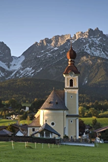 Tirol Prints: Going, Wilder Kaiser Mountains, Tirol, Austria