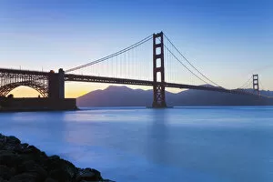Images Dated 3rd January 2012: Golden Gate Bridge, San Francisco, California, USA