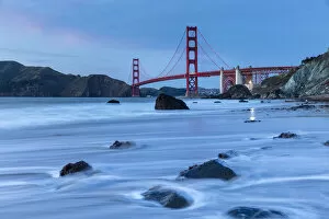 Images Dated 16th April 2021: Golden Gate Bridge, San Francisco, California, USA