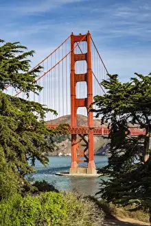 Symbolic Prints: Golden Gate Bridge, San Francisco, California, USA