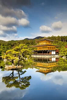 Shrine Gallery: The Golden Pavilion, Kinkaku-ji, Kyoto, Japan