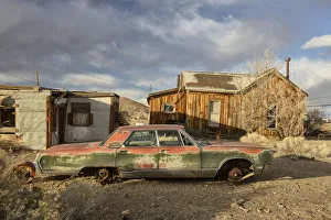 Mining Prints: Goldfields Ghost Town, Nevada, USA