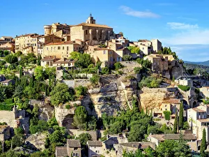 Gordes Prints: Gordes, Vaucluse Provence, Alpes Cotes d'Azur, France