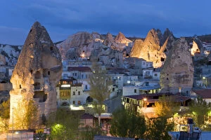 Images Dated 10th July 2008: Goreme and Tufa rock formations, Cappadocia, Anatolia, Turkey