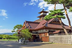 Hokkaido Prints: Goryokaku Palace in Goryokaku Park, Hakodate, Hokkaido, Japan