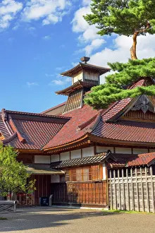Hakodate Prints: Goryokaku Palace in Goryokaku Park, Hakodate, Hokkaido, Japan