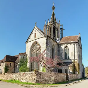 Gothic monastery church, Cistercian monastery Bebenhausen near Tubingen, Schonbuch Nature Park, Baden Wurttemberg, Germany