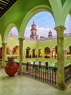 Government Prints: Government Palace of the State of Yucatan, Plaza Grande, Merida, Yucatan State, Mexico