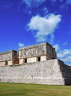 Uxmal Prints: The Governor's Palace, Uxmal, Yucatan State, Mexico
