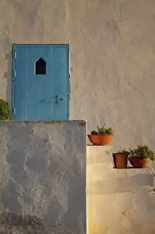 Gozo, Malta, Europe; A residential house near the sea