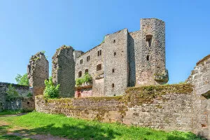 Images Dated 15th March 2023: Grafenstein castle, Merzalben, Palatinate forest, Rhineland-Palatinate, Germany
