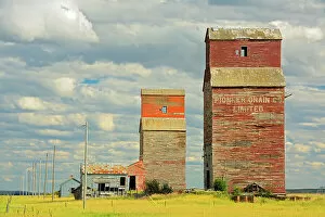 Elevator Collection: Grain elevator Neidpath Saskatchewan, Canada